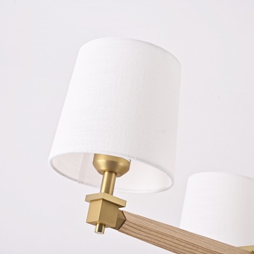 Люстра на штанге Imperiumloft Jorgenson White/Light wood STAVRA01 в Нижнем Новгороде фото 3