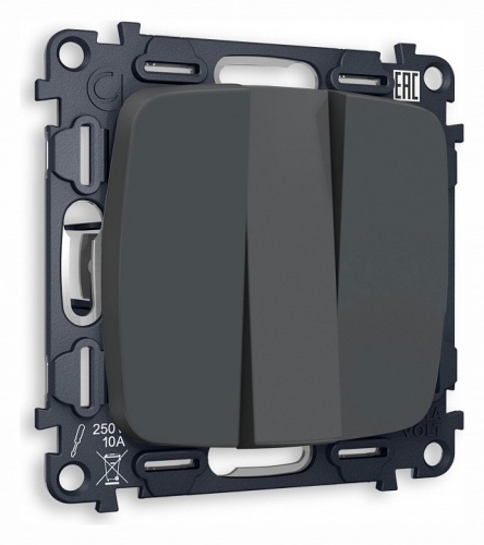 Выключатель трехклавишный без рамки Ambrella Volt OMEGA MO905010 в Нижнем Новгороде