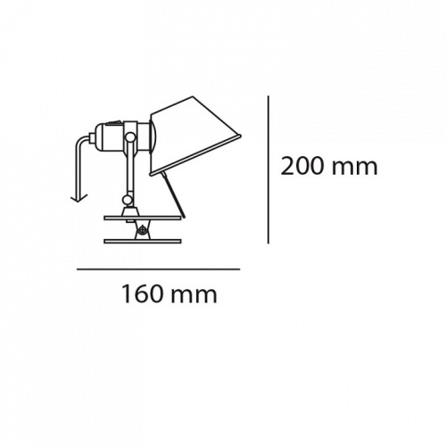 Настольная лампа офисная Artemide  A010870 в Нижнем Новгороде фото 7