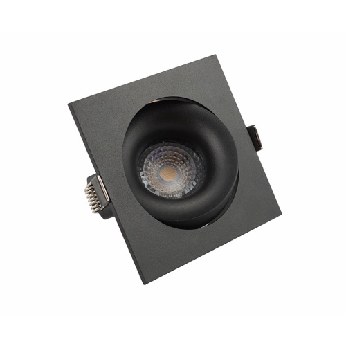 DK2121-BK Встраиваемый светильник, IP 20, 50 Вт, GU10, черный, алюминий в Липецке фото 3