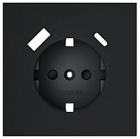 Накладка для розетки с заземлением и со шторками и 2хUSB type A и C Voltum S70 VLS001007 в Нижнем Новгороде