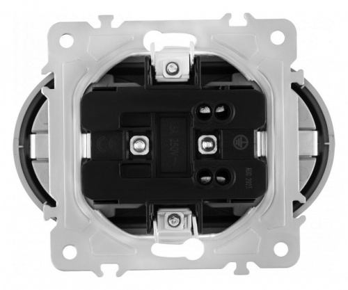 Розетка двойная с заземлением, без рамки Arte Milano am-202 202.40-2.silver в Нижнем Новгороде фото 5