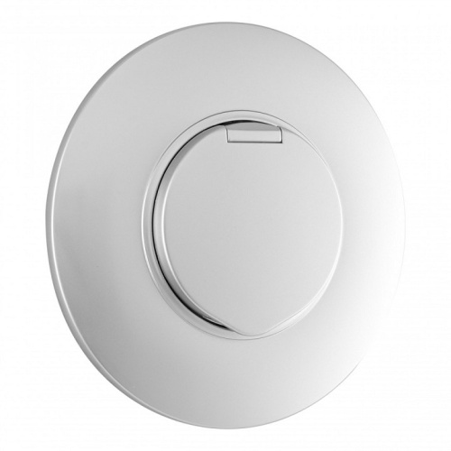 Розетка с заземлением и шторкой, с крышкой Arte Milano SET08-1 SET08-1-41-1 silver в Нижнем Новгороде фото 4