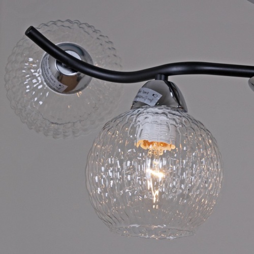 Люстра на штанге 07624-0.3-04 CR+BK в Нижнем Новгороде фото 2