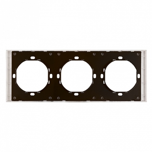 Рамка на 3 поста Stekker Мия 50488 в Нижнем Новгороде фото 3