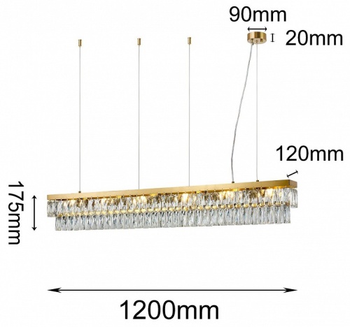 Подвесной светильник Favourite Magnitudo 4090-6P в Нижнем Новгороде фото 6