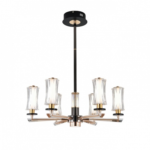 Люстра на штанге Indigo Grandioso 13038/6R Black в Нижнем Новгороде фото 5