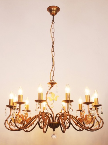 Подвесная люстра Doge Luce 520 520L12GD в Нижнем Новгороде фото 4