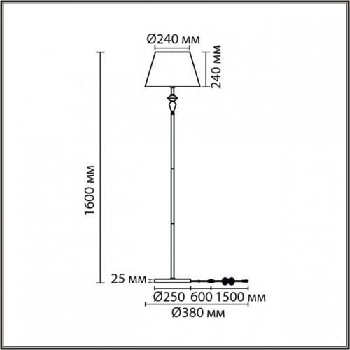 Торшер Lumion VERMONT 8275/1F в Нижнем Новгороде фото 5