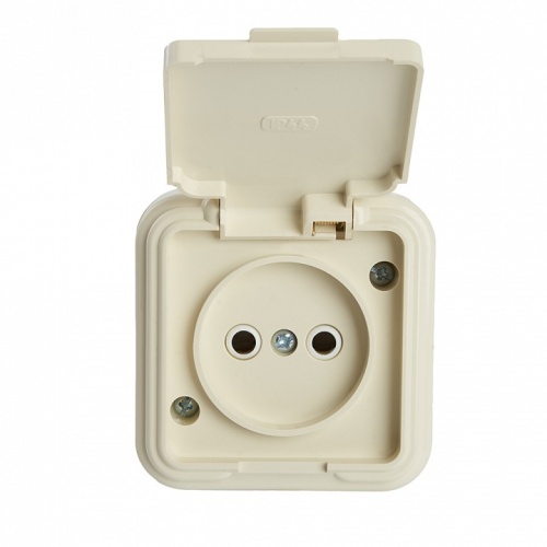 Розетка без заземления с крышкой Stekker Брест 49060 в Нижнем Новгороде фото 4