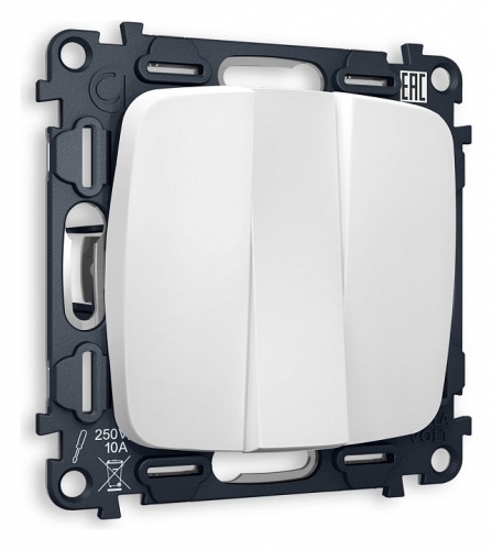 Выключатель трехклавишный без рамки Ambrella Volt OMEGA MO125010 в Нижнем Новгороде