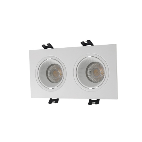 DK3072-WH Встраиваемый светильник, IP 20, 10 Вт, GU5.3, LED, белый/белый, пластик в Кольчугино