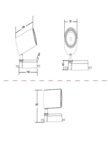 Светильник на штанге Maytoni Vuoro TR003-1-12W4K-W в Ермолино фото 3