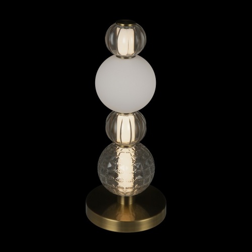 Настольная лампа декоративная Maytoni Collar MOD301TL-L18G3K в Артемовском фото 2