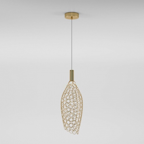 Подвесной светильник Eurosvet Ruche 90380/1 золото в Нижнем Новгороде фото 4