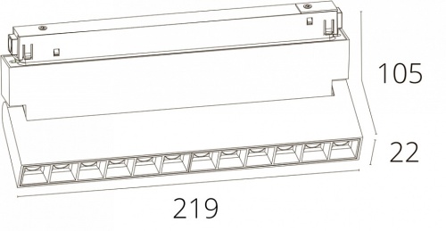 Накладной светильник Arte Lamp Linea A4638PL-1WH в Ртищево фото 3