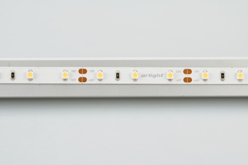 Лента RT 2-5000 12V Warm2700 (3528, 300 LED, CRI98) (Arlight, 4.8 Вт/м, IP20) в Омске фото 3
