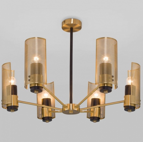 Люстра на штанге Eurosvet Grino 70139/6 латунь в Нижнем Новгороде фото 2