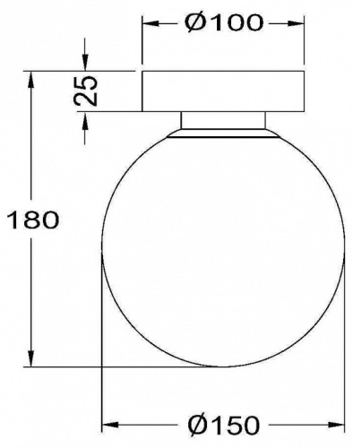 Накладной светильник Maytoni Basic form MOD321WL-01W в Советске фото 2