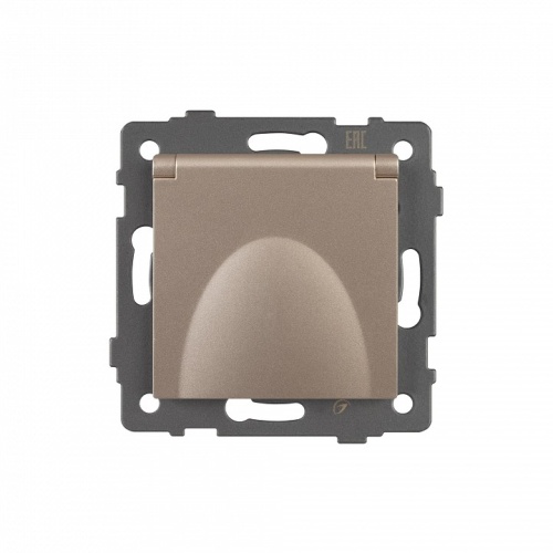 Розетка влагозащищенная с заземлением и со шторкой, без рамки с крышкой Arlight SCT 049837 в Нижнем Новгороде фото 3