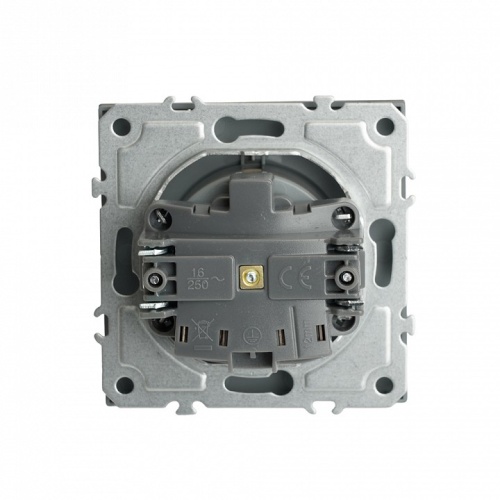 Розетка с заземлением и со шторкой, без рамки Stekker Эмили 49958 в Нижнем Новгороде фото 4