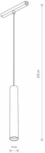 Подвесной светильник Nowodvorski Lvm Roller 10146 в Бородино фото 2