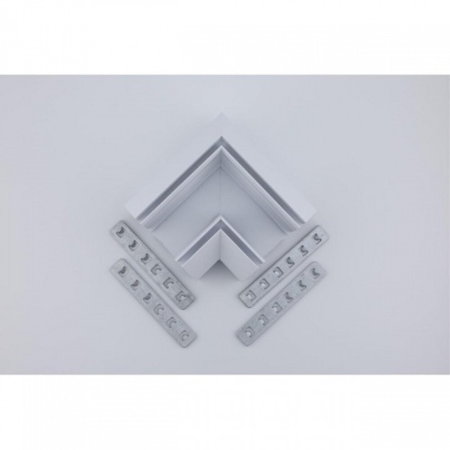 Соединитель угловой L-образный для треков встраиваемых Aployt Magnetic track 220 APL.0284.10.04 в Нижнем Новгороде фото 9