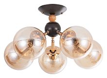 Люстра на штанге Arte Lamp Boston A4485PL-5BK в Нижнем Новгороде