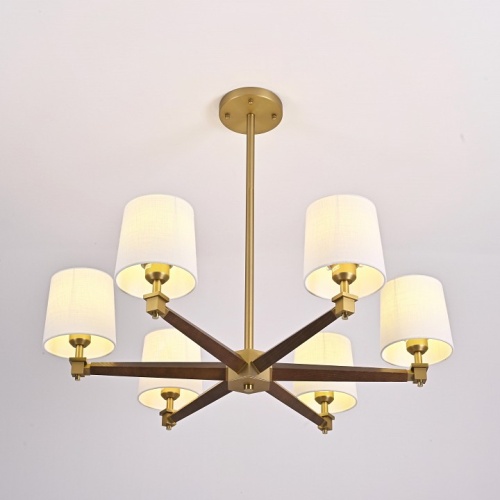 Люстра на штанге Imperiumloft Jorgenson White/Dark wood STAVRA01 в Нижнем Новгороде фото 2