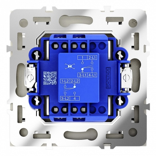 Выключатель перекрестный одноклавишный без рамки Voltum S70 VLS010504 в Нижнем Новгороде фото 2