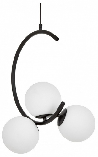 Подвесная люстра LUMINA DECO BONIO LDP 7031-3 BK в Нижнем Новгороде