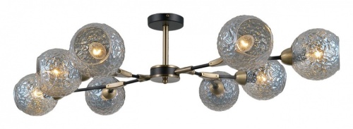 Люстра на штанге ILLUMICO  IL0253-8CSQ-79 BK AB в Нижнем Новгороде