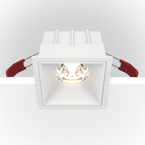 Встраиваемый светильник Maytoni Alfa DL043-01-15W3K-SQ-W в Великом Устюге фото 3