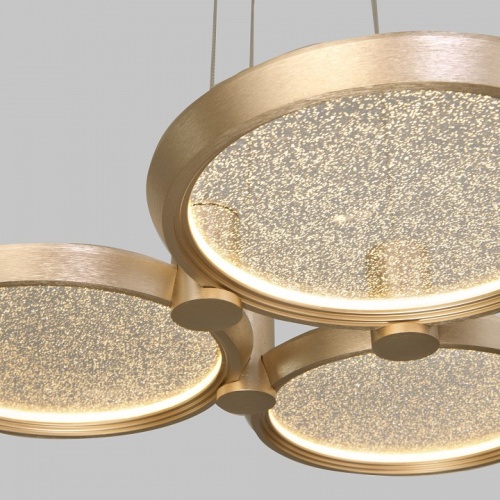 Подвесная люстра Eurosvet Crespella 90034/3 золото в Нижнем Новгороде фото 2