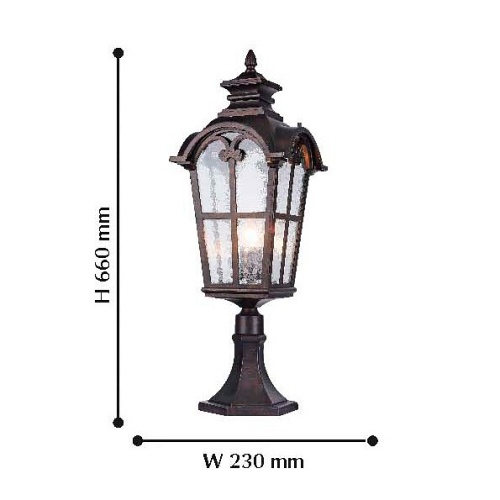 Наземный низкий светильник Favourite Bristol 2036-1T в Нижнем Новгороде фото 2