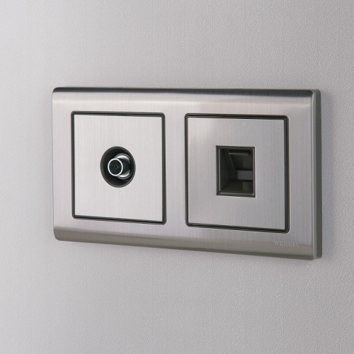 Розетка Ethernet RJ-45 без рамки Werkel глянцевый никель W1181002 в Нижнем Новгороде фото 4