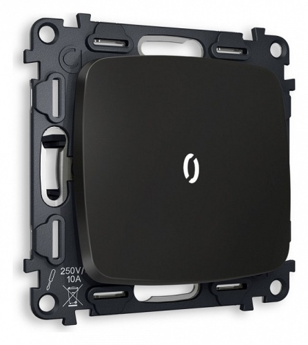 Выключатель одноклавишный с подсветкой без рамки Ambrella Volt OMEGA MO802015 в Нижнем Новгороде