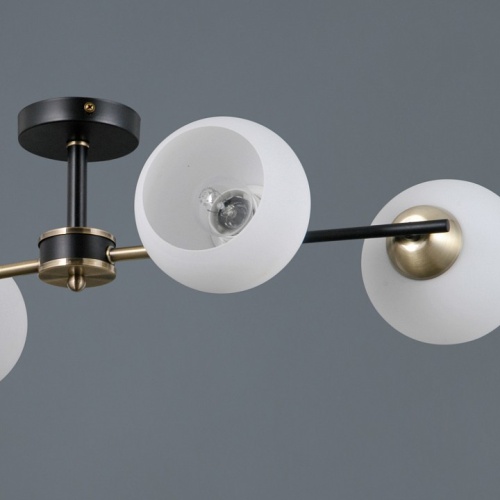 Люстра на штанге ILLUMICO LIBRA IL0469-4CSQ-24 BK AB LIBRA в Нижнем Новгороде фото 2