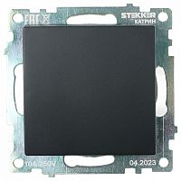 Переключатель перекрестный одноклавишный без рамки Stekker Катрин 49177 в Нижнем Новгороде