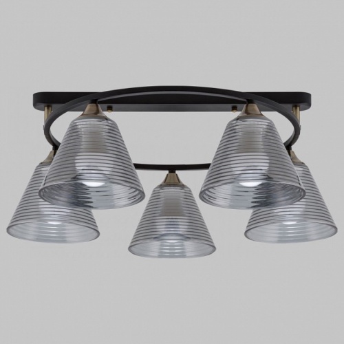 Потолочная люстра Imex MD.5948 MD.5948-5-S-BK+AB в Нижнем Новгороде