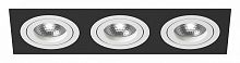 Встраиваемый светильник Lightstar Intero 16 triple quadro i537060606 в Тюмени