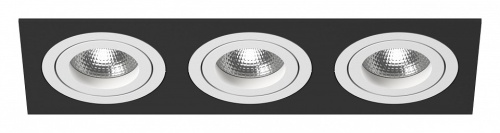 Встраиваемый светильник Lightstar Intero 16 triple quadro i537060606 в Качканаре