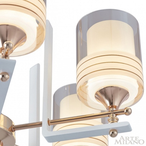 Подвесная люстра Arte Milano Florentia-6087 306087/5 Wh/Gd в Нижнем Новгороде фото 5