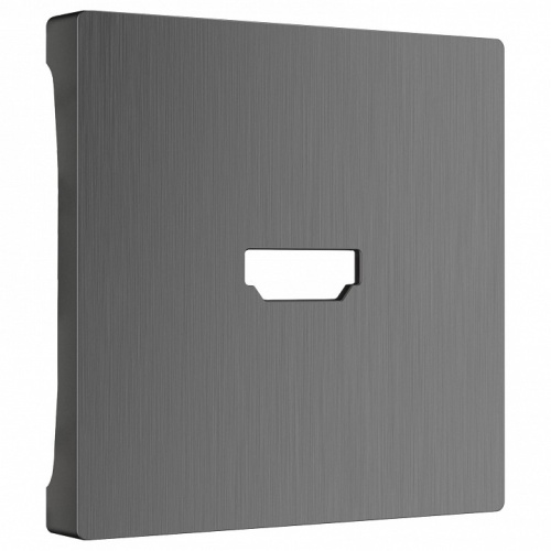 Накладка для розетки HDMI Werkel графит рифленый W1196004 в Нижнем Новгороде