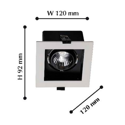 Встраиваемый светильник Favourite Flashled 1988-1C в Нижнем Новгороде фото 2
