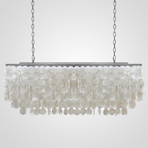 Подвесной светильник Imperiumloft Rectangle Shell Chandelier 2 Cascades 40.1836 в Нижнем Новгороде
