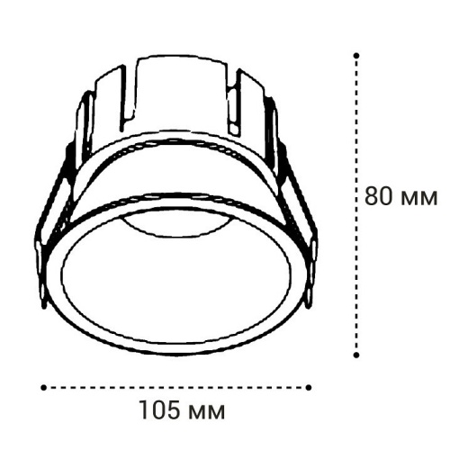 Встраиваемый светильник Italline IT06-6032 IT06-6032 white 4000K в Нижнем Новгороде фото 2