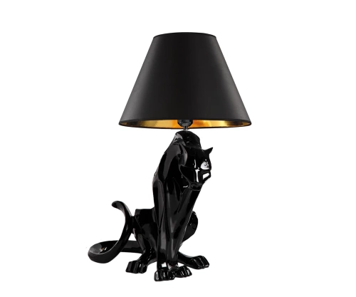 7041-1,19 Настольная лампа Леопард черный в Заречном