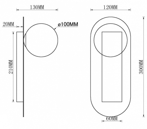 Бра MyFar July MR2000-1W в Нижнем Новгороде фото 2