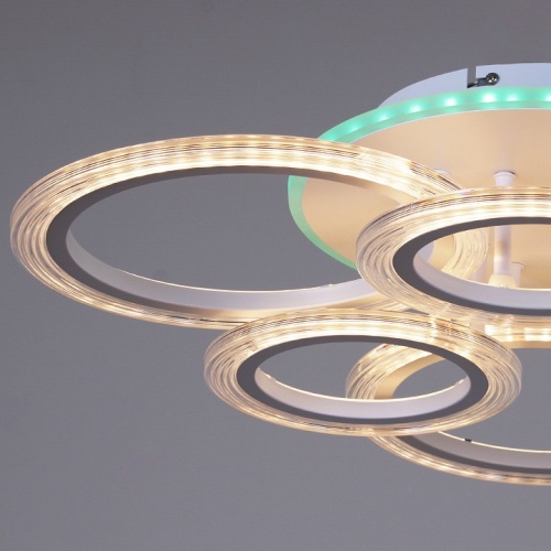 Потолочная люстра 09812-3.3-3+3A WH (RGB) в Нижнем Новгороде фото 4